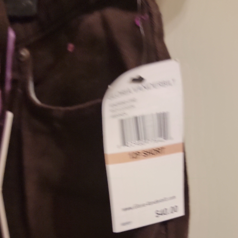 Gloria Vanderbilt Dark Brown Apparel
